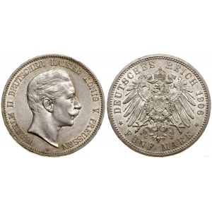 Niemcy, 5 marek, 1906 A, Berlin