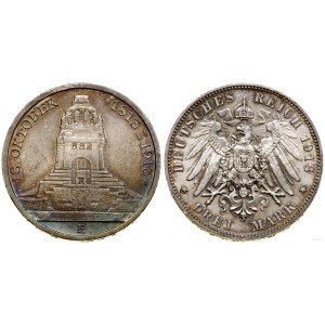 Niemcy, 3 marki, 1913 E, Muldenhütten