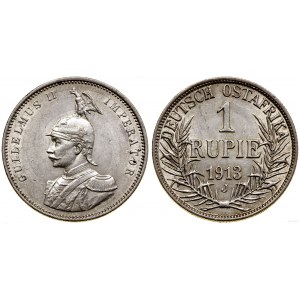 Niemcy, 1 rupia, 1913 J, Hamburg