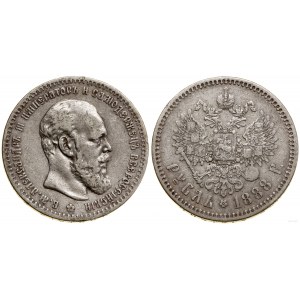 Russia, ruble, 1888 (А-Г), St. Petersburg