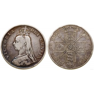 United Kingdom, 4 shillings (2 florins), 1889, London
