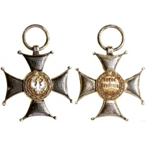 Polen, Silbernes Kreuz des Militärischen Ordens der Virtuti Militari (Duplikat), Warschau