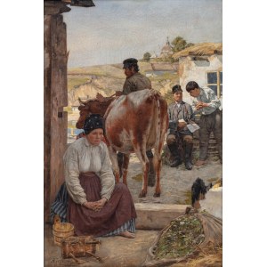 Antoni Jezierski (1859 Ihrowice - nach 1905 Kolomyja?), Ostatnia chudoba, 1892.