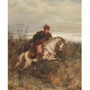 Ludwik Gędłek (1847 Kraków - 1904 Vienna), Polish horseman