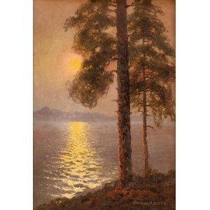Wiktor Korecki (1890 Kamieniec Podolski - 1980 Milanówek), On sunset
