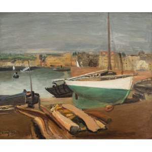 Henry Hayden (1883 Warsaw - 1970 Paris), Port of Cherbourg, ca. 1938.