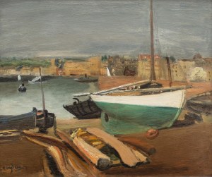 Henryk Hayden (1883 Warszawa - 1970 Paryż), Port w Cherbourgu, ok. 1938 r.