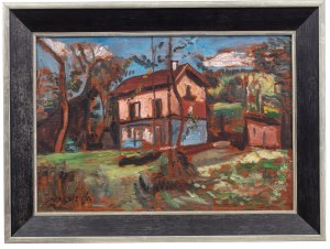 Nathan Grunsweigh (1883 Kraków - 1956 Paryż), Dom artysty, ok. 1920-30
