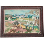 Wacław Zawadowski (1891 Skobiełka/Volyn - 1982 Aix-en-Provence), Mountain landscape from the south of France