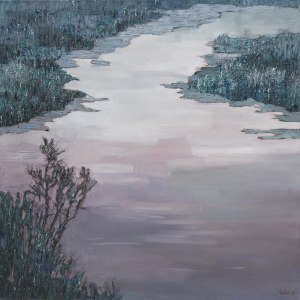 Olena Horhol, River, 2017