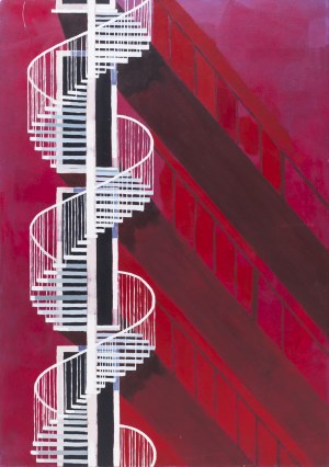  Dominika Andrulewicz, Stairs II, 2016