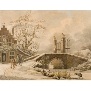 Henricus Ferdinandus JONGERING [1778-1808], Winterlandschaft