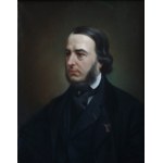 Władysław BAKAŁOWICZ [1833-1903], Portret mężczyzny, 1866 r.