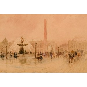 Jean-Jacques Francisque GARAT [1853-about 1914], Place de la Concorde