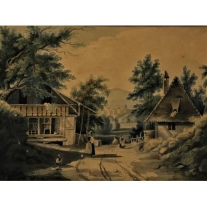 A. REFSOROKOY? [19. Jahrhundert], Bauernhof, 1843.