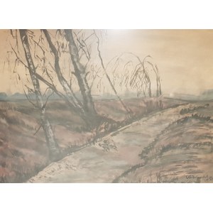Odo DOBROWOLSKI [1883-1917], Trees in the Wind, 1914.