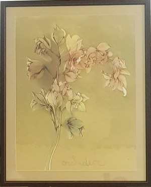 Bruno BRUNI [ur. 1936] Orchidea Verde, 1988 r.