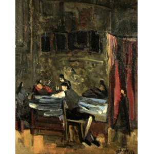 Alfred Aberdam (1894 Lviv - 1963 Paris), In the studio (53)