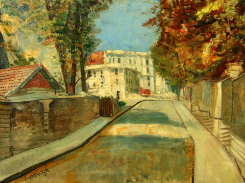 Nathan Grunsweigh (1883 Kraków - 1956 Paryż), Widok Paryża (62)