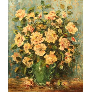Włodzimierz Terlikowski (1873 Poraj near Łódź - 1951 Paris), Flowers in a vase