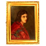 Zofia Krogh (1880 ? - 1931 Warschau), Porträt von Zofia Paradowska um 1924.
