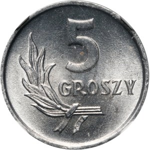 PRL, 5 groszy 1968
