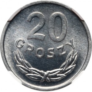 PRL, 20 pennies 1966