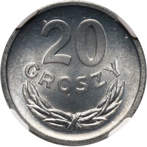 PRL, 20 groszy 1968