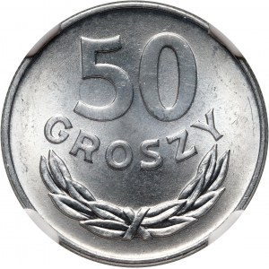 PRL, 50 grošov 1975