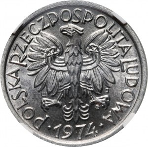 Polská lidová republika, 2 zlaté 1974, Druhá nejvyšší bankovka v NGC