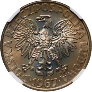 PRL, 10 Zloty 1967, Maria Skłodowska Curie