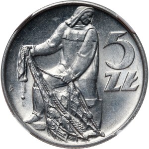 PRL, 5 złotych 1973