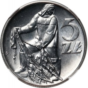 PRL, 5 złotych 1974