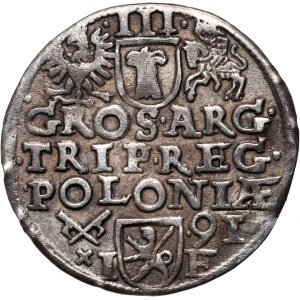 Žigmund III Vasa, trojak 1591, Poznaň