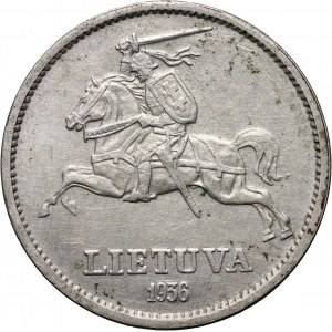 Lithuania, 10 Litu 1936, Vytautas