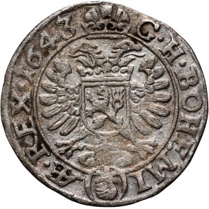 Austria, Ferdynand III, 3 Krajcary 1643, Praga