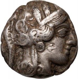 Řecko, Attika, tetradrachma po roce 449 př. n. l., Athény