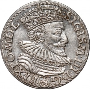 Žigmund III Vasa, trojak 1592, Malbork