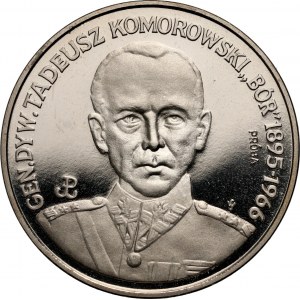 III RP, 200000 złotych 1990, Gen. Tadeusz Komorowski, PRÓBA, Nikiel