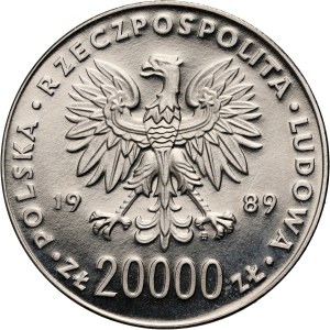 PRL 20000 zlato 1989, XIV. mistrovství světa - Itálie 1990, SAMPLE, nikl