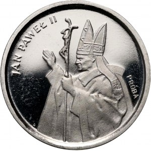 Volksrepublik Polen, 1000 Zloty 1987, Johannes Paul II, MUSTER, Nickel
