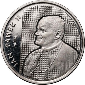 PRL, 2000 złotych 1989, Jan Paweł II, PRÓBA, Nikiel