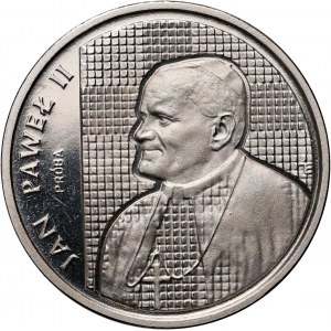 PRL, 2000 złotych 1989, Jan Paweł II, PRÓBA, Nikiel