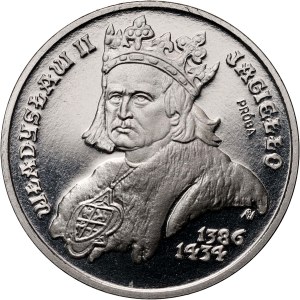 People's Republic of Poland, 5,000 gold 1989, Ladislaus II Jagiello, SAMPLE, Nickel