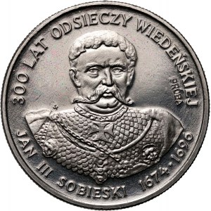 PRL, 50 złotych 1983, Jan III Sobieski - 300 Lat Odsieczy Wiedeńskiej, PRÓBA, Nikiel