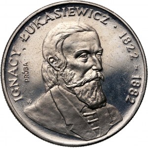 Volksrepublik Polen, 50 Zloty 1983, Ignacy Łukasiewicz, PRÓBA, Nickel