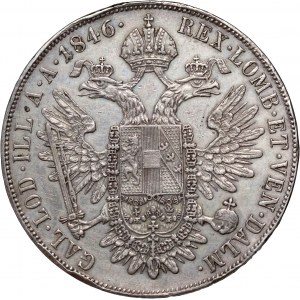 Rakousko, Ferdinand I., tolar 1846 A, Vídeň