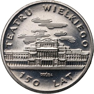 Volksrepublik Polen, 50 Zloty 1983, Großes Theater, SAMPLE, Nickel