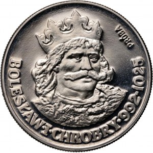 Volksrepublik Polen, 50 Zloty 1980, Bolesław I Chrobry, PRÓBA, Nickel