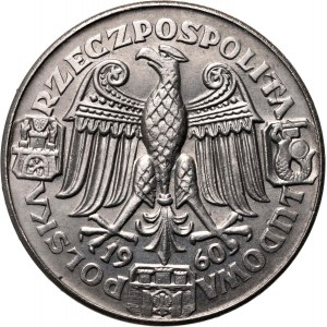 PRL, 100 złotych 1960, Mieszko I Dąbrówka, PRÓBA, Nikiel